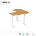 Mobiliário de escritório moderno 3 perna elétrica altura ajustável sentar stand Office Desk